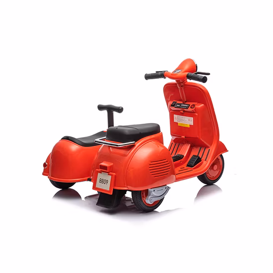 Nouveau Design sous licence Vespa puissance roue tour sur voiture jouets enfants moto jouets voiture électrique tour sur voiture pour les enfants